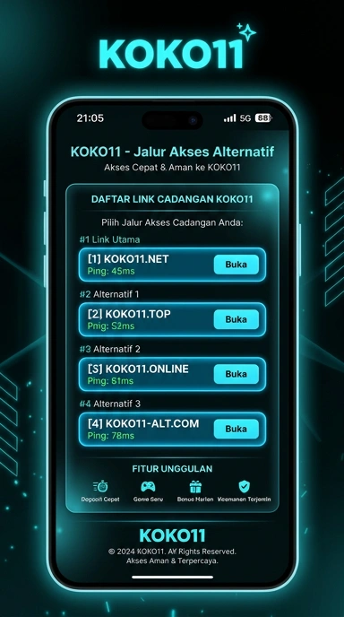 Tampilan link alternatif koko11
